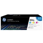 HP CF372AM Pack 3 toners color HP 304A | HPB-CF372AM_R