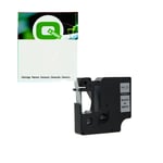 Q-Nomic 40913 (S0720680) cinta plástica negro sobre blanco 9mm | QN40913