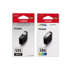 Canon PG-595 / CL-586 Pack cartuchos de tinta | CANB-PG595CL586