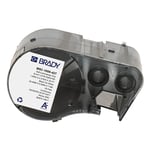 Brady M5C-1000-427 etiquetas de vinilo laminado negro sobre blanco/transparente 25,4 mm x 7,62 m x 9,53 mm | BRAM5C-1000-427