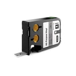 Dymo XTL 1868801 cinta vinilo negro sobre gris 12mm | DYM1868801
