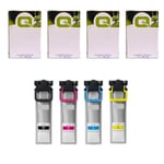 Q-nomic C13T11E14 + C13T11 Pack ahorro negro + 3 colores | QNC13T11