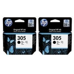 HP 305 Pack 2 cartuchos negros | HPB-305BK