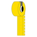 Brady M6-10x4.2-7597-YL etiquetas de polietileno amarillas 10 mm x 4,20 mm | BRAM6-10X4.2-7597-YL