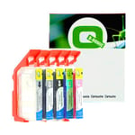 Q-Nomic Multipack PGI72 (PBK/PM/PC/GY/CO) | QNB-PGI72_(PBK-PM-PC-GY-CO)