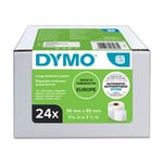 Dymo 13187 (S0722390) etiquetas de dirección 36 x 89mm (24 unidades) | 13187