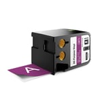 Dymo XTL 1868795 cinta vinilo blanco sobre morado 54mm | DYM1868795