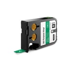 Dymo XTL 1868781 cinta vinilo blanco sobre verde 12mm | DYM1868781