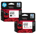 HP 650 Pack Ahorro cartucho de tinta negro + color | HPB-650