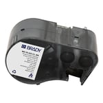Brady M5-78-432-CL-BK etiquetas de poliéster negro sobre transparente 25,4 mm x 48,26 mm | BRAM5-78-432-CL-BK