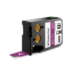 Dymo XTL 1868792 cinta de vinilo blanco sobre morado 19mm | DYM1868792