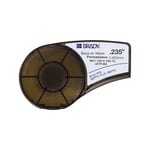 Brady M21-125-C-342-YL cinta termorretráctil negro sobre amarillo 6,00 mm x 2,10 m | BRAM21-125-C-342-YL