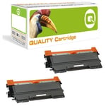 Q-nomic TN-2210 Pack doble toner negro | QNB-TN2210BK2X