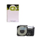 Q-Nomic XR-12WEB cinta azul sobre blanco de 12 mm | QNKR12WEB1
