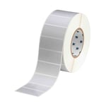 Brady THT-7-413-3 etiqueta de poliéster plata mate 69,85 x 31,75 mm | BRATHT-7-413-3