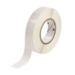 Brady THT-59-423-10 etiqueta poliéster blanco brillante 25,40 x 12,70 mm | BRATHT-59-423-10