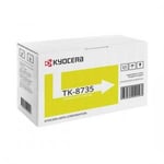 Kyocera TK-8735Y toner amarillo | KYO1T02XNANL0