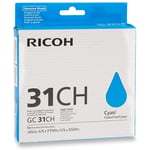 Ricoh GC31CH (405702) cartucho cian XL | RICGC-31CH