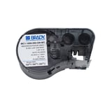 Brady MC1-1000-595-GN-WT cinta de vinilo blanco sobre verde 25,4 mm x 7,62 m | BRAMC1-1000-595-GN-WT