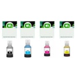 Q-Nomic T49N pack 4 botellas de tinta | QNB-T49N