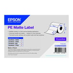 Epson S045550 etiqueta PE mate blanca 76x51mm | EPSC33S045550