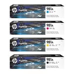 HP 981A Pack cartuchos de tinta 4 colores | HPB-981A