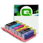 Q-Nomic Pack ahorro PGI-580XXL PGBK / CLI-581XXL BK/C/M/Y/PB serie | QN-PGI580-CLI581Blue