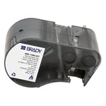 Brady M5C-1500-427 cinta de vinilo laminado negro sobre blanco/transparente 38,1 mm x 7,62 m x 12,7 mm | BRAM5C-1500-427