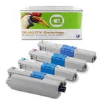 Q-Nomic Pack 46508716, 15, 14, 13 toners 4 colores (BK/C/M/Y) | QNB-46508716-5-4-3