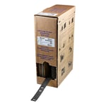 Brady BM-10x60-7643-BK etiquetas de poliuretano negras 10 mm x 60 mm | BRABM-10X60-7643-BK