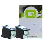 Q-Nomic m40v Pack 2 Cartuchos de tinta negros | QNB-M40V