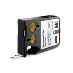 Dymo XTL 1868740 cinta permanente negro sobre transparente 12mm | DYM1868740