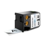 Dymo XTL 1868744 cinta vinilo negro sobre transparente 41mm | DYM1868744