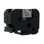 Q-Nomic TZe-263 cinta 36mm texto azul sobre blanco (8M) | QNTZe-263