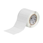 Brady THT-55-408-1 etiqueta de papel reutilizable blanco 101,60 x 50,80 mm | BRATHT-55-408-1