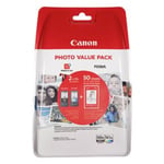Canon PG-560XL/ CL-561XL Pack negro + color + Papel foto | CANB-3712C008