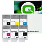 Q-Nomic PFI-102 Pack 5 colores (2x MBK) | QNB-PFI102-2MBK