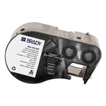 Brady M4-143-427 etiquetas de vinilo laminado negro sobre blanco/transparente 25,4 mm x 31,7 mm x 12,7 mm | BRAM4-143-427