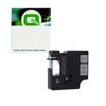 Q-Nomic 40914 (S0720690) cinta plástica azul sobre blanco 9mm | QN40914