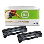 Q-Nomic 83AD Pack 2 toners (CF283AD) | QNCF283AD
