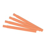 Zebra 10012712-6 adhesivas naranjas 25x254mm | ZEB10012712-6