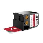 Dymo XTL 1868765 cinta vinilo blanco sobre rojo 54mm | DYM1868765