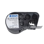 Brady MC1-1000-595-CL-BK cinta de vinilo negro sobre transparente de 25,4 mm x 6,1 m | BRAMC1-1000-595-CL-BK