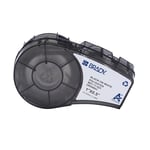Brady M21-17-423 cinta poliéster negro sobre blanco 25,40 mm x 12,70 mm | BRAM21-17-423