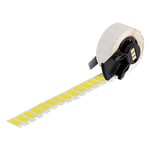 Brady M6-67-499-YL etiquetas de tejido de nailon amarillas 15 mm x 9 mm | BRAM6-67-499-YL
