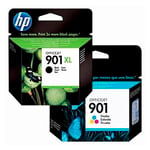 HP 901 Pack Negro XL + HP 901 tri-color | HPB-901XL-BC