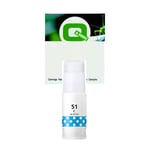 Q-Nomic GI-51Y botella de tinta cian | QNGI-51C