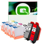 Q-Nomic Pack 378XL + 478XL (Negro + 5 colores) | QNB-378-478