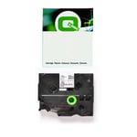 Q-Nomic TZe-SE4 cinta de seguridad negro sobre blanco 18 mm | QNTZESE4