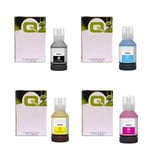 Q-Nomic T49H Pack 4 Botellas de tinta | QNBT49HBKCMY
